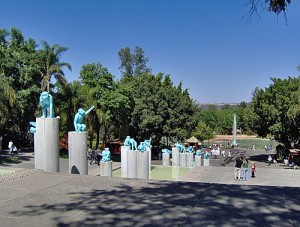 Monkeyland changos en zoológico Guadalajara